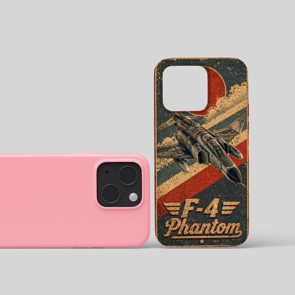 F-4 Phantom Turkish Air Force Retro iPhone 15 Case