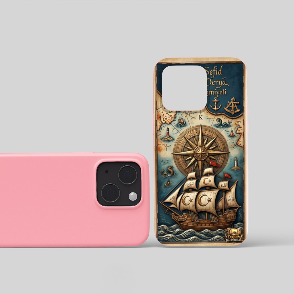 Vintage Ottoman Navy Compass Phone Case iPhone 15 Case