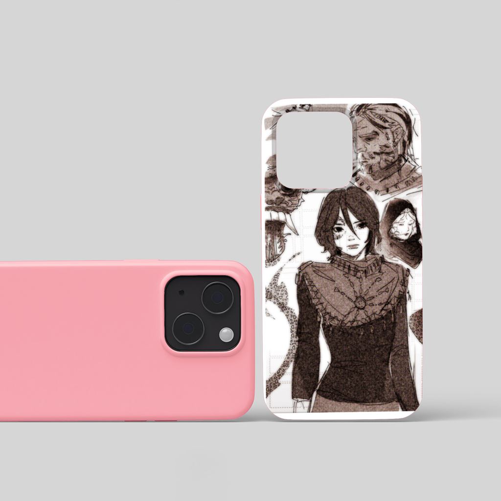 Sketch Drawing iPhone 15 Case