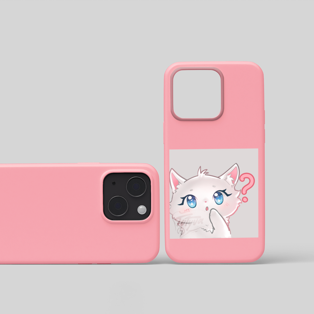 sevimli kedi iPhone 15 Kılıfı