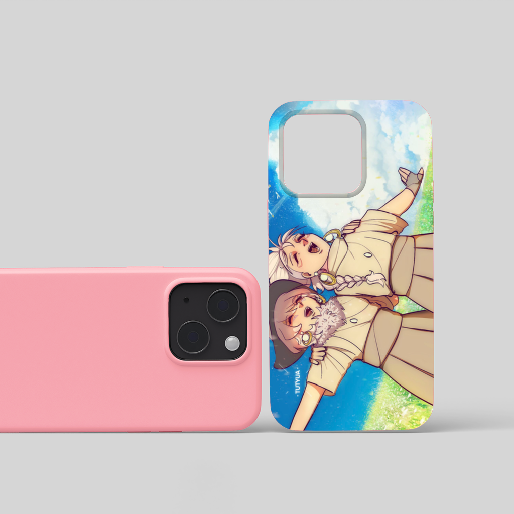 Sky Children of the Light Characters iPhone 15 Case