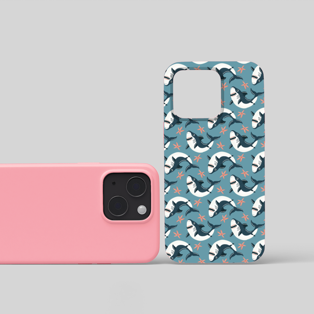 Smiling Shark iPhone 15 Case