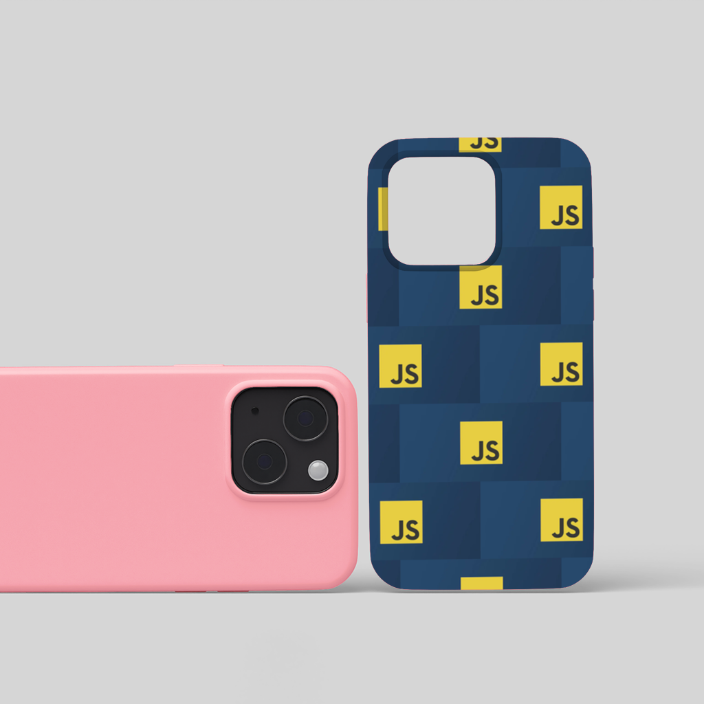 Javascript baskılı mükemmel ürün iPhone 15 Case