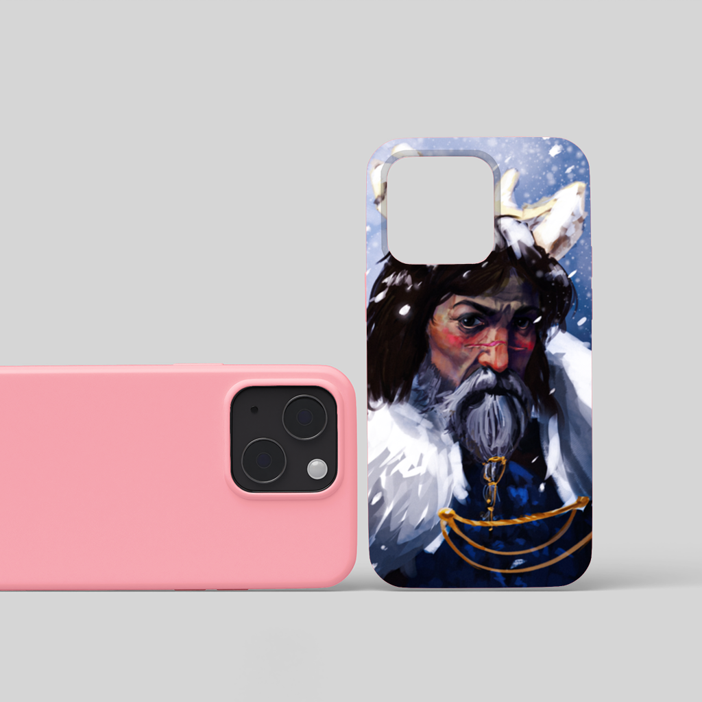 a snowy day iPhone 15 Case