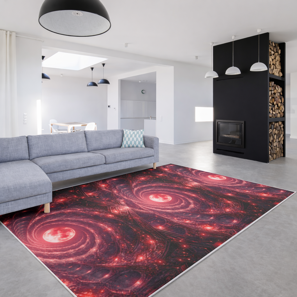 Itachi Uchiha Master of Eternal Tsukuyomi  Time Living room carpet