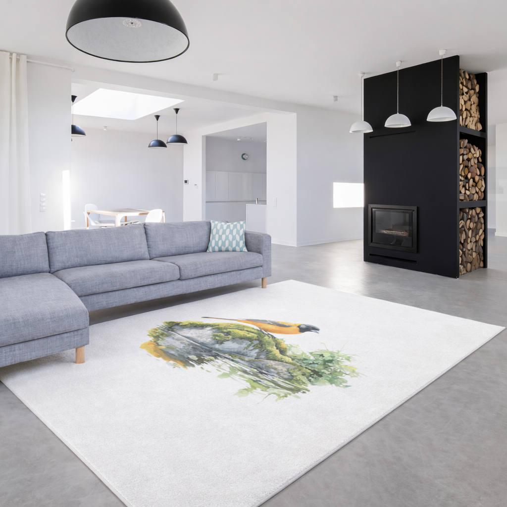 Orange Baltimore Oriole Bird 