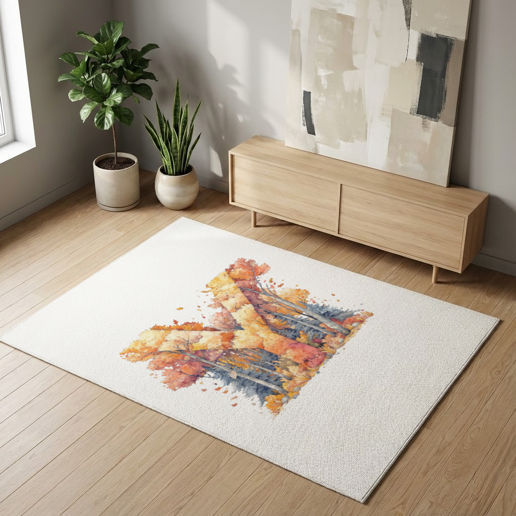 Autumn Forest Letter Y Living room carpet