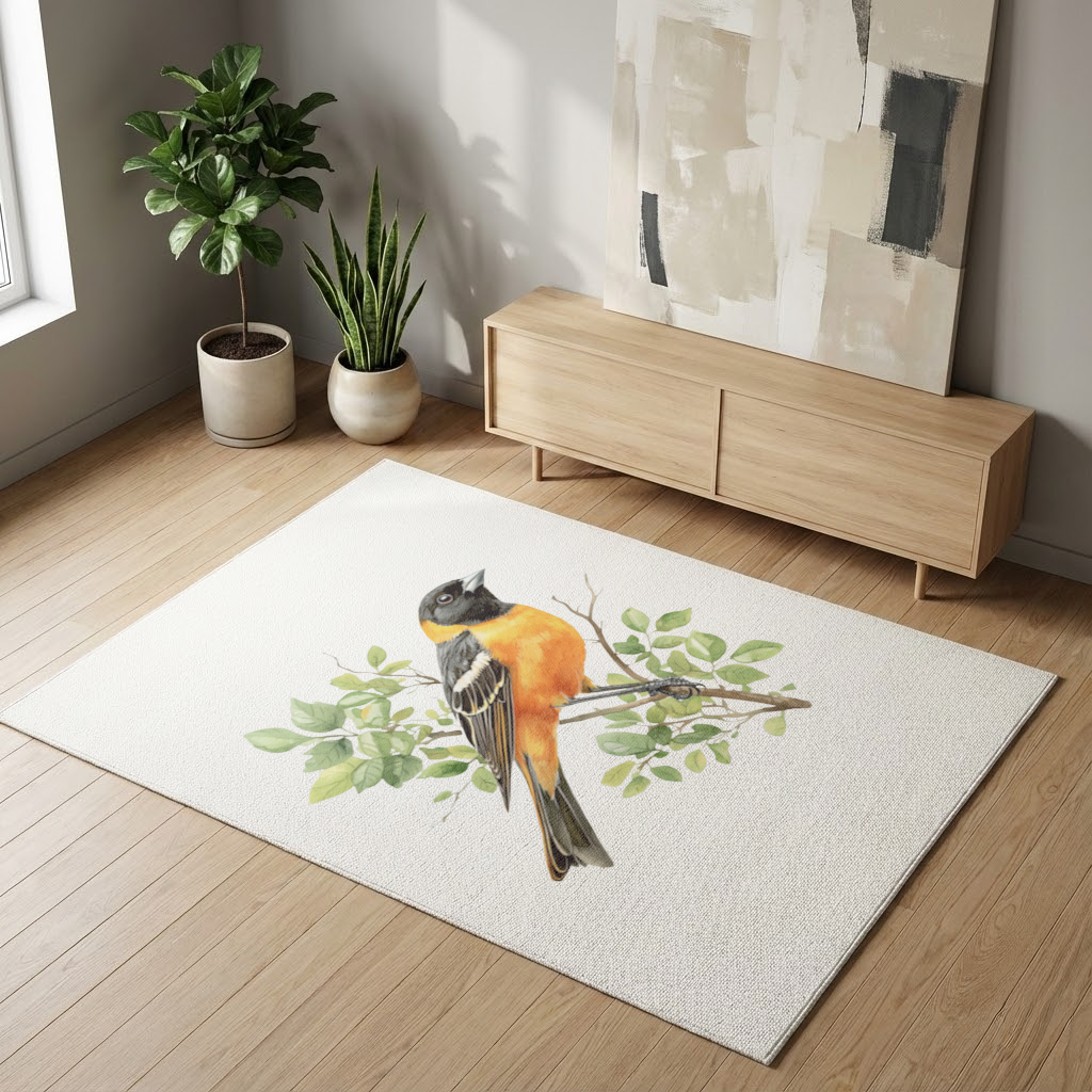 Baltimore Asma Kuşu Dalda Salon Halısı