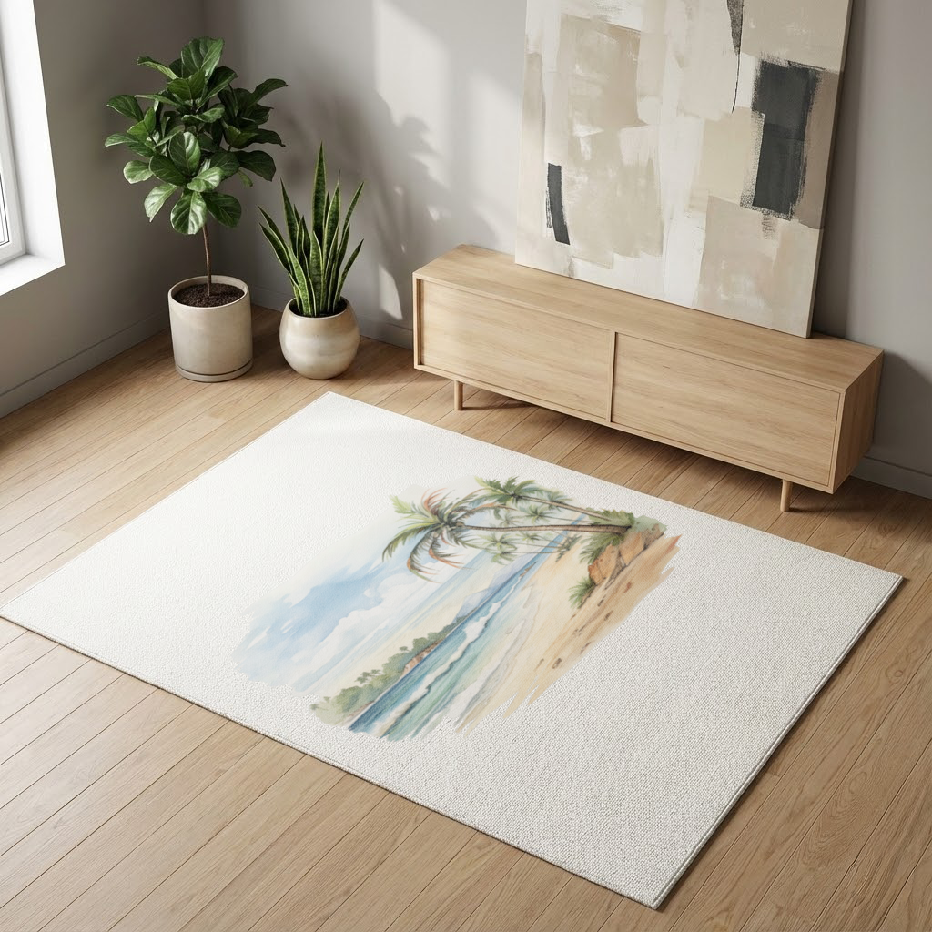 Tropical Palm Tree Beach 