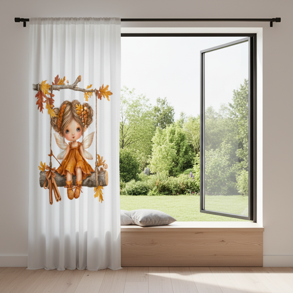 Whimsical Autumn Forest Fairy Drapes