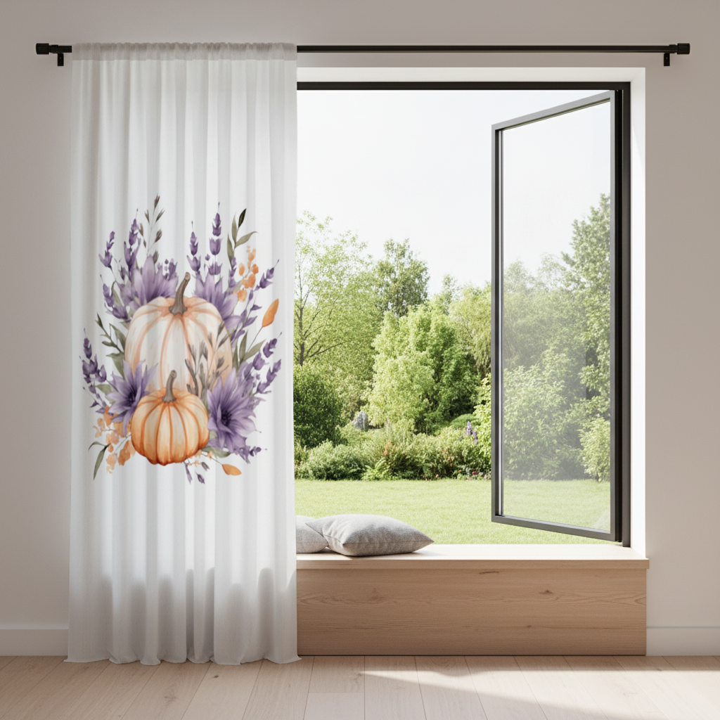 Lavender and Pumpkin Autumn Bouquet 