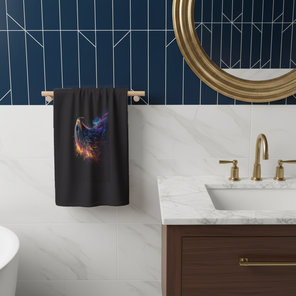 Eagle image  A symbol of strength and freedom. Hand Towel