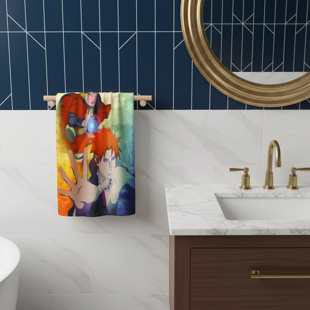 Ninja Warrior Energy Sphere Duel Hand Towel