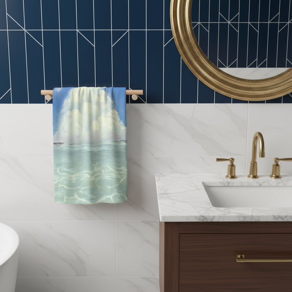 seascape Hand Towel