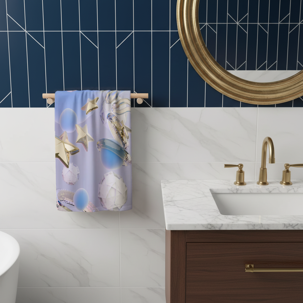 Shimmering World Hand Towel