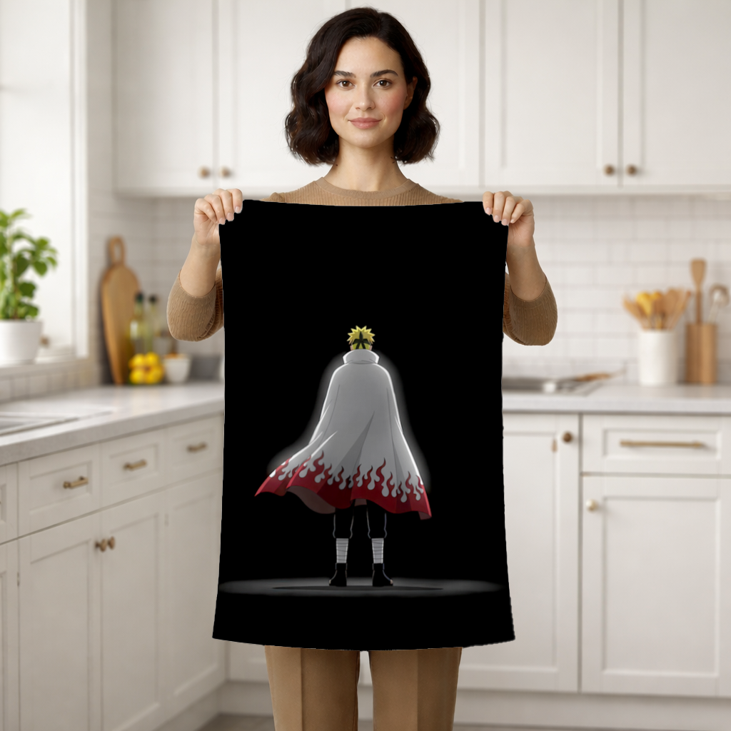 Power from Darkness Naruto Uzumaki Hokage Silhouette 