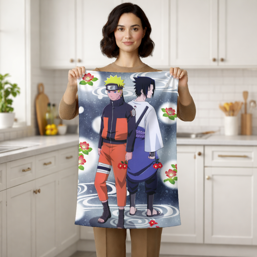 Sırt Sırta Duran İki Rakip Savaşçı El Havlusu