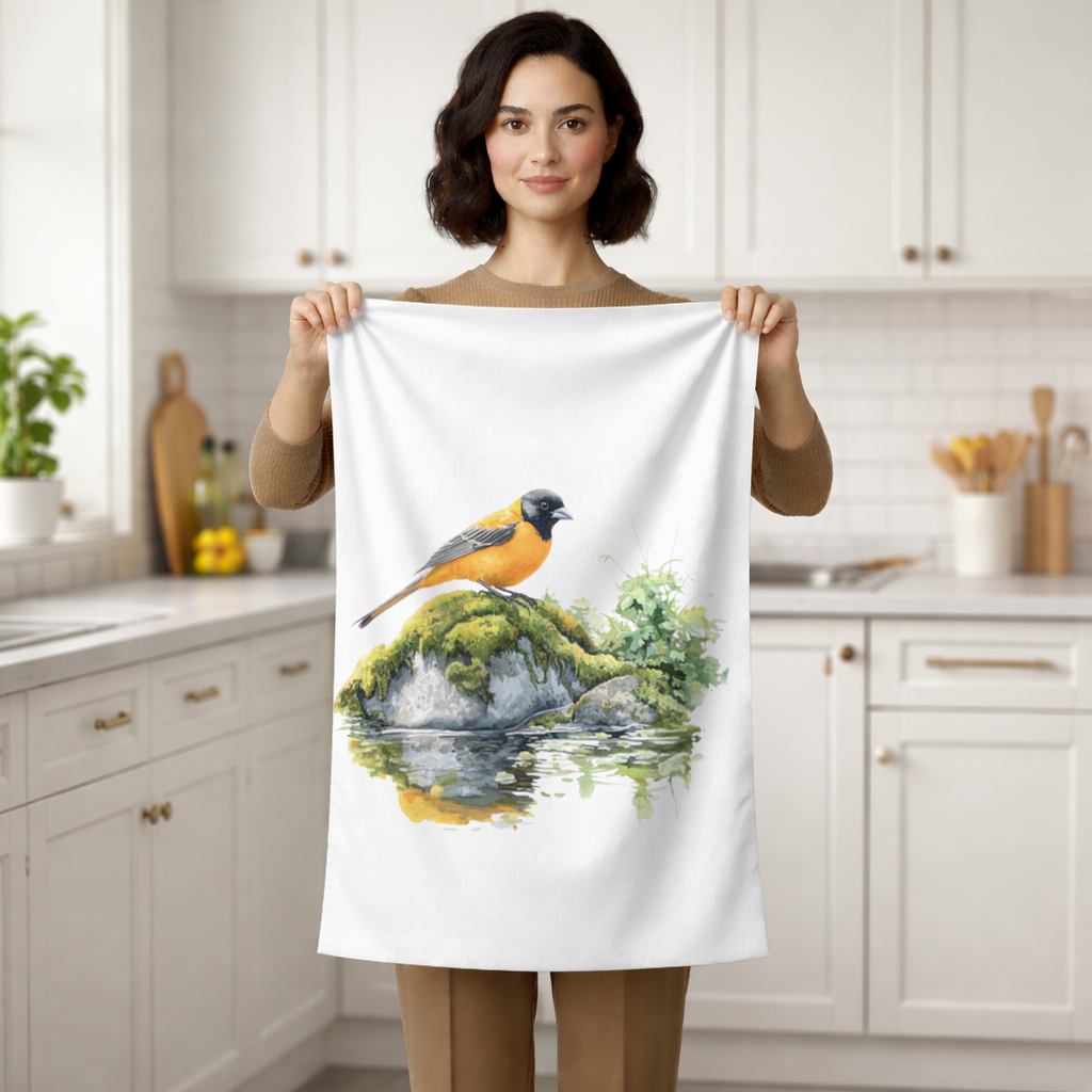 Orange Baltimore Oriole Bird 