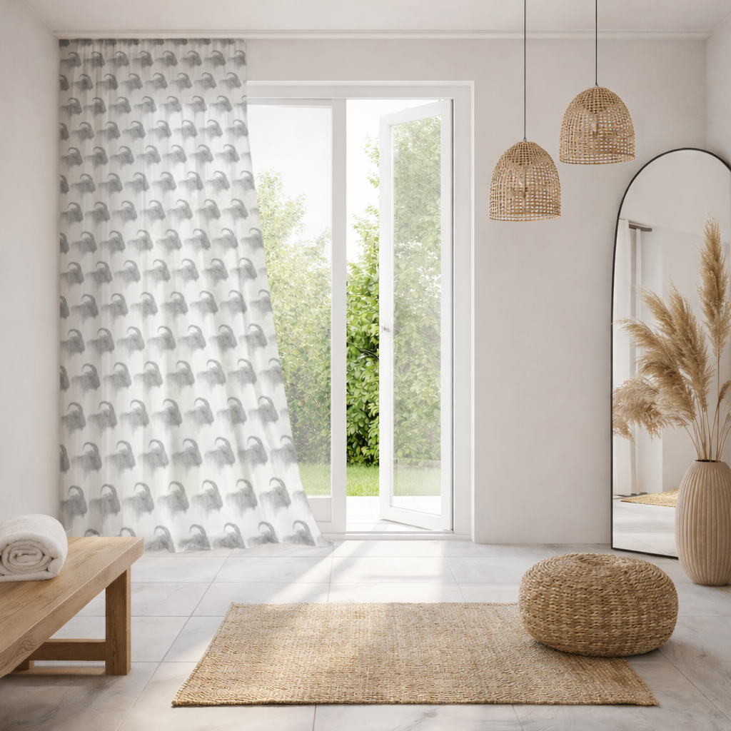 Goat Sheer Curtain