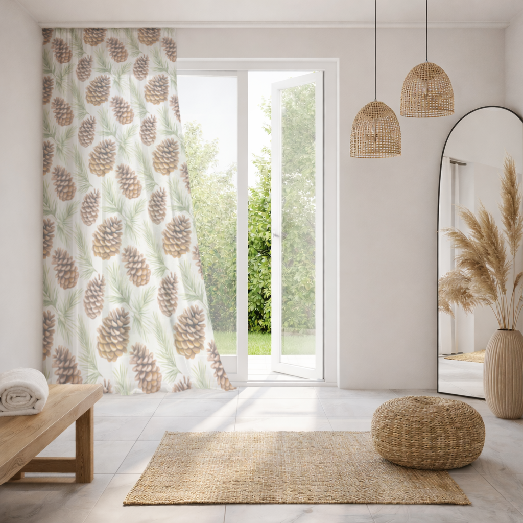 Pinecone Pattern Nature Background 