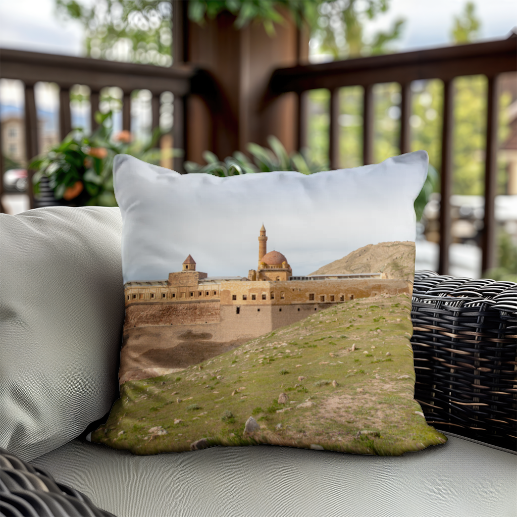 Ishak Pasha Palace  Ottoman Heritage of Eastern Anatolia Decorative pillow cover
