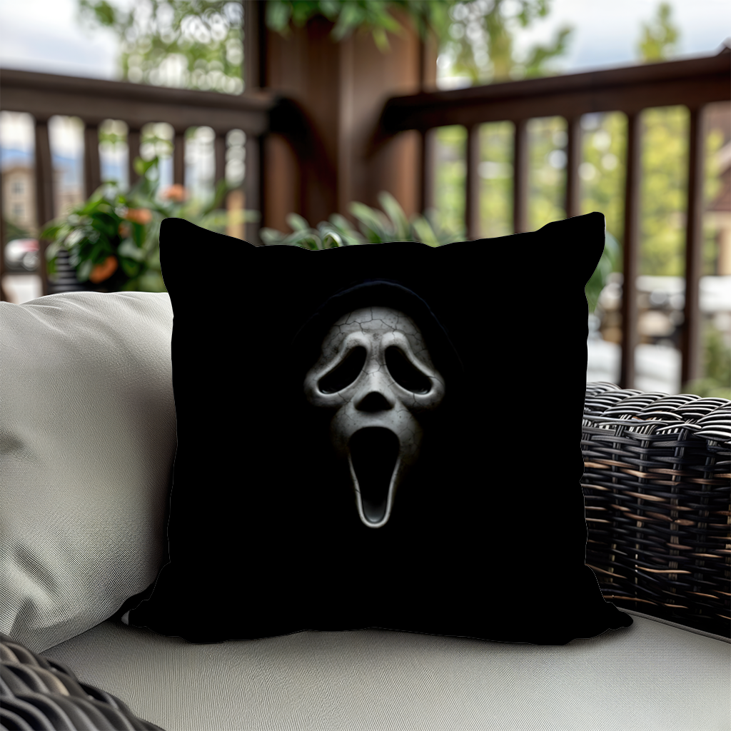 Ghostface The Scream from the Shadows Decorative pillow cover