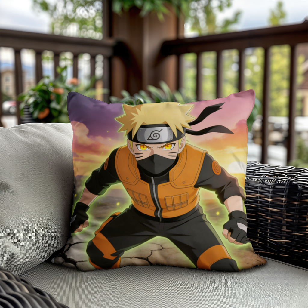 Naruto Sage Mode Power Awakening Decorative pillow cover