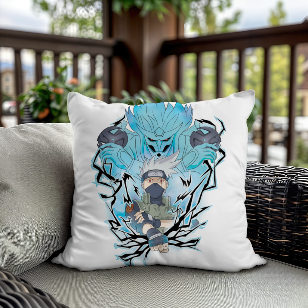 Kakashi Hatake  The Copy Ninja of the Leaf Decorative pillow cover