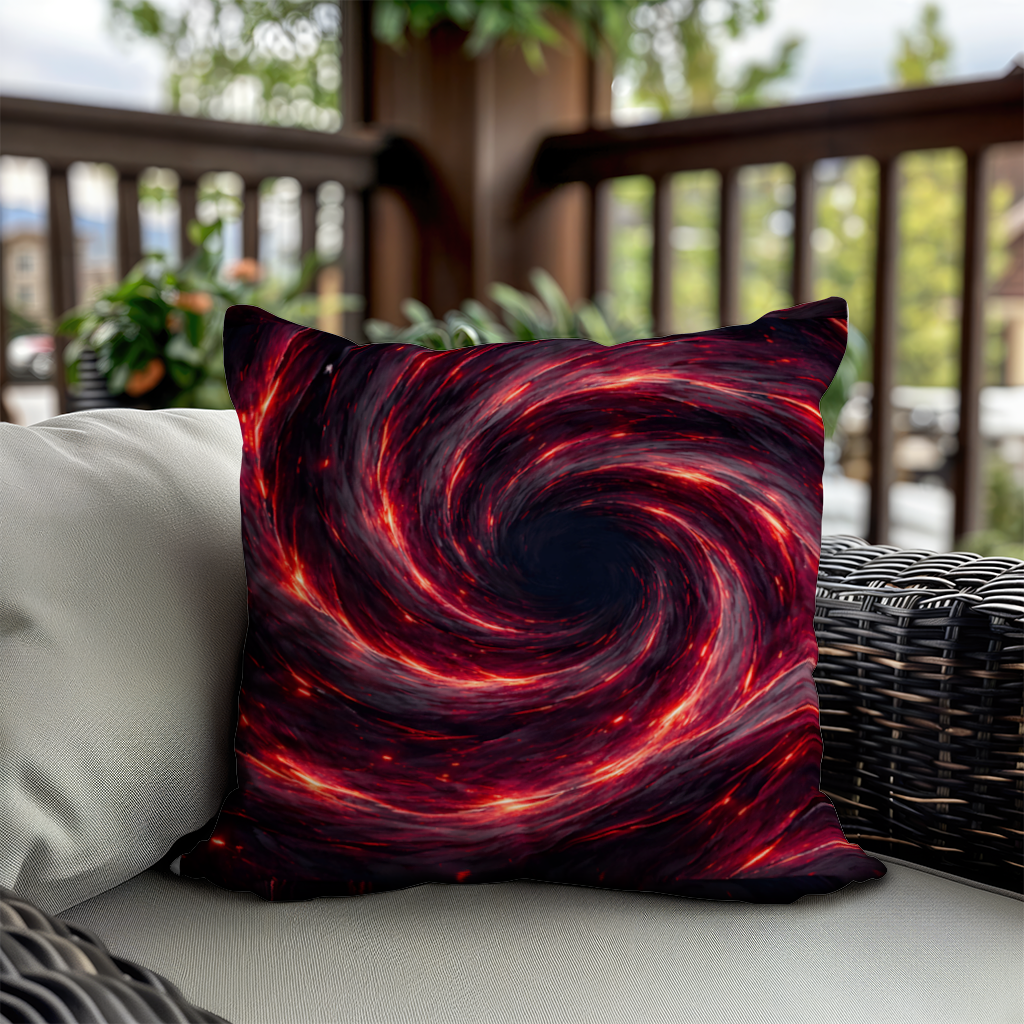 Uchiha Brothers Eternal Black Flames of Amaterasu Decorative pillow cover
