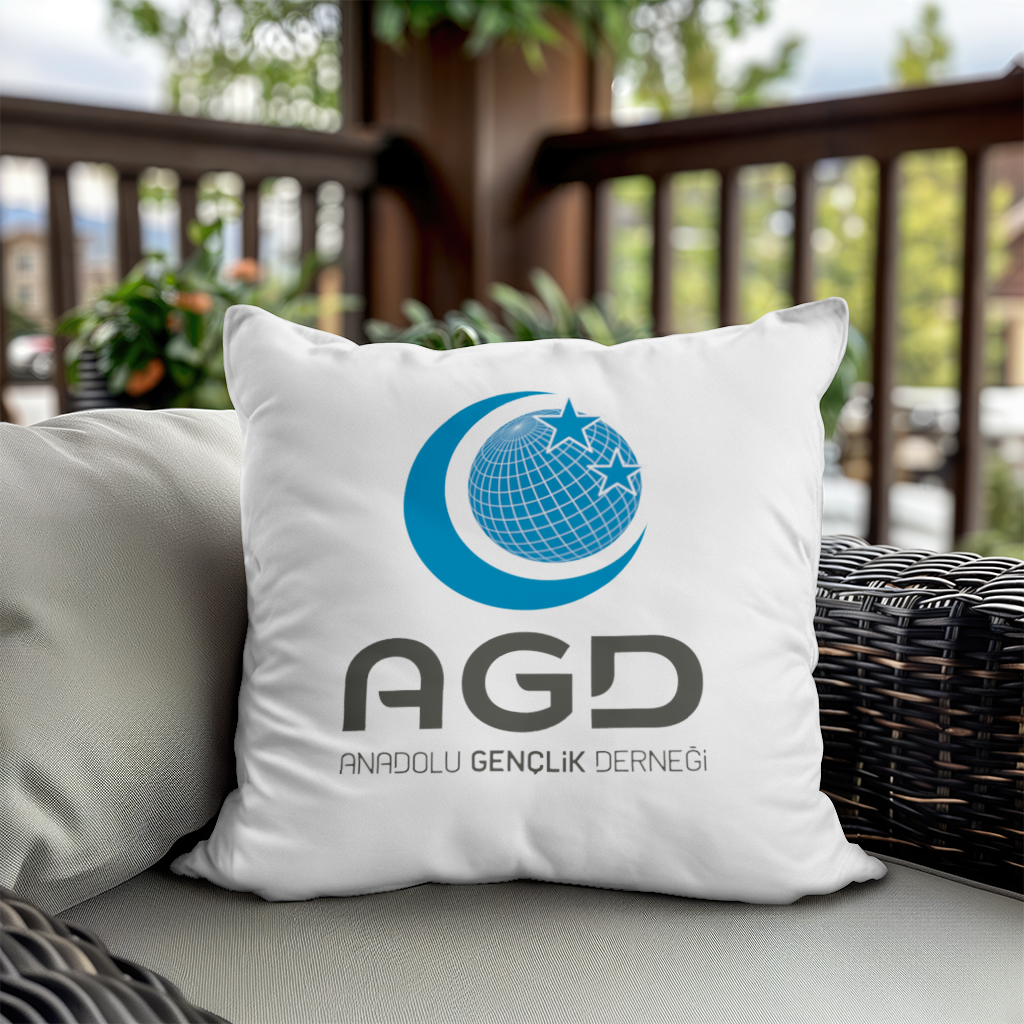 agd logo test ürün Dekoratif Kırlent Kılıfı