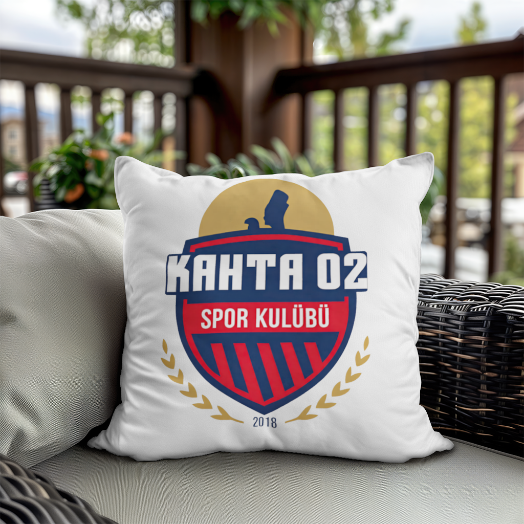 Kahta 02 Spor Kulübü Crest Decorative pillow cover