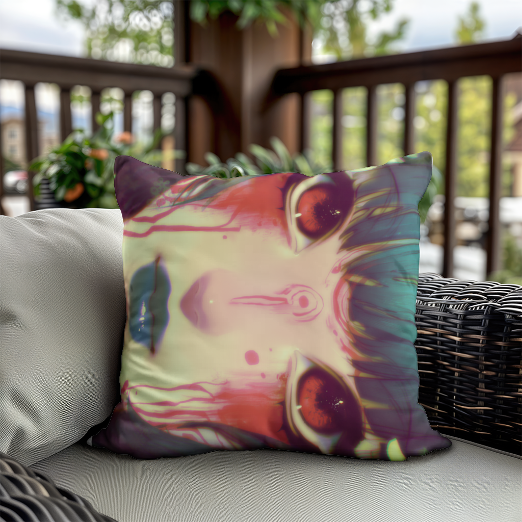 secret green Decorative pillow cover