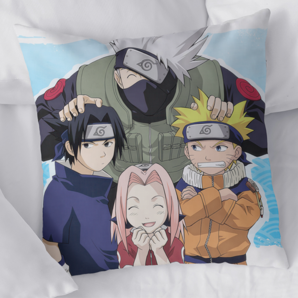 Naruto Team 7  The Legacy of Konoha Decorative pillow cover