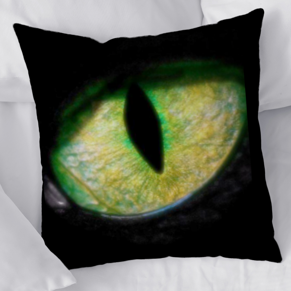 Panter gözü. Dekoratif Kırlent Kılıfı