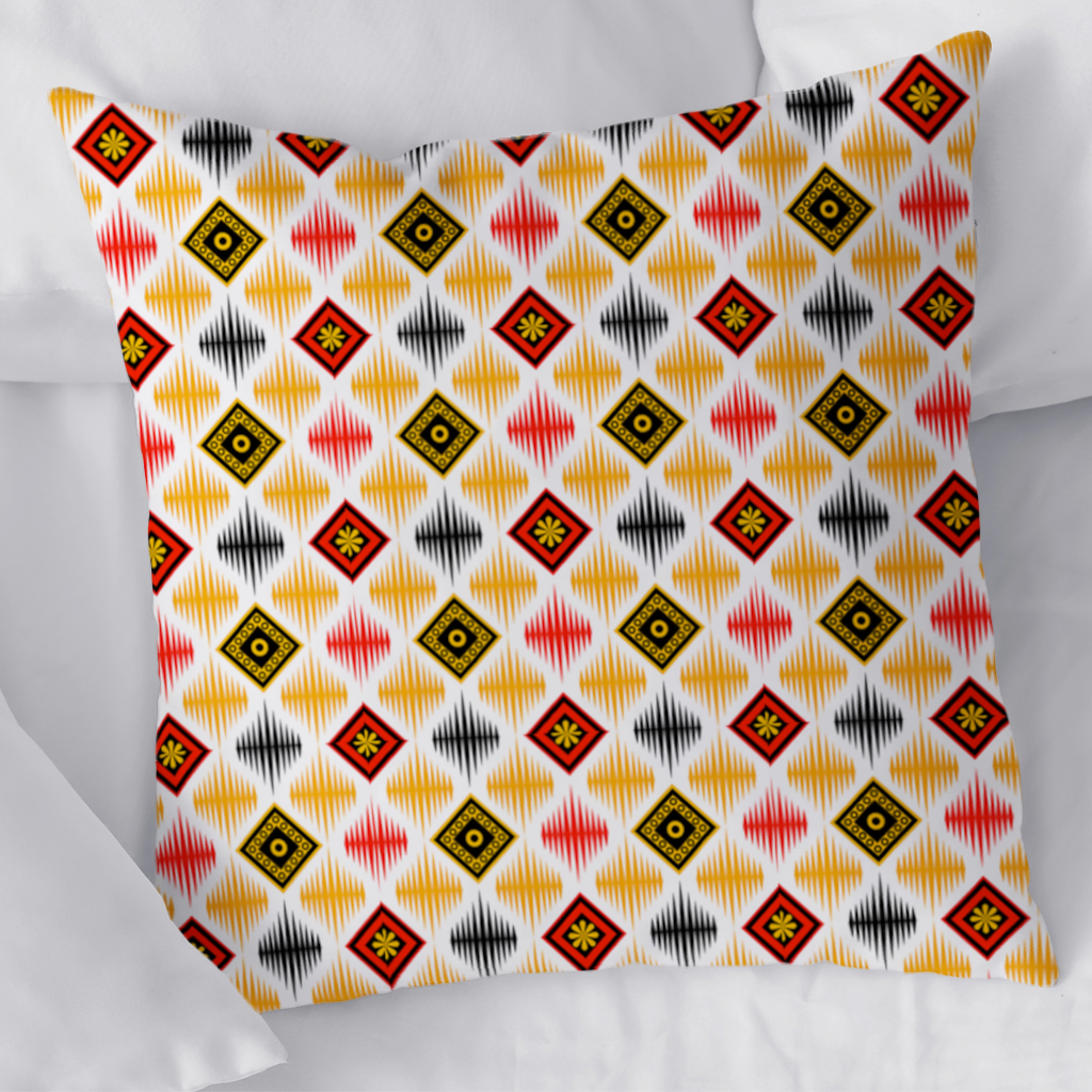 Vibrant Ethnic Geometric Motif 