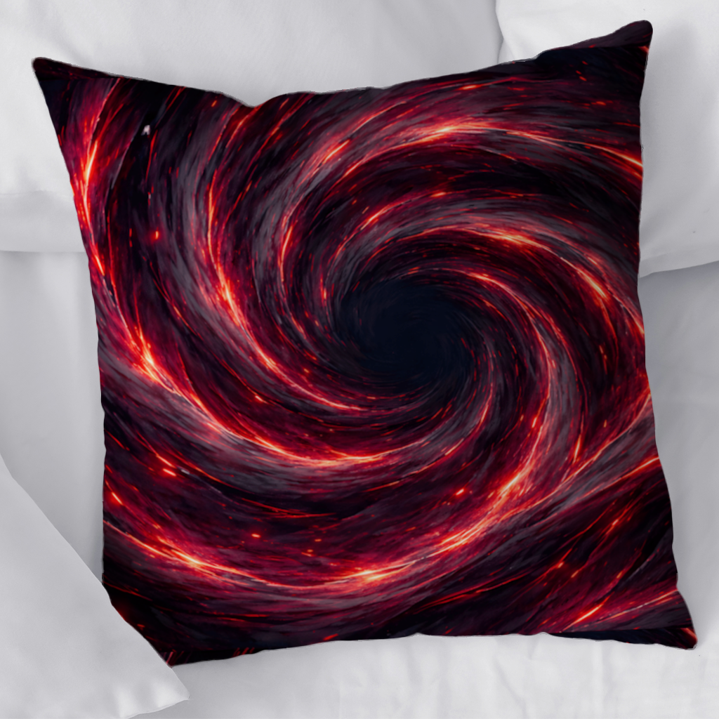 Uchiha Brothers Eternal Black Flames of Amaterasu Decorative pillow cover