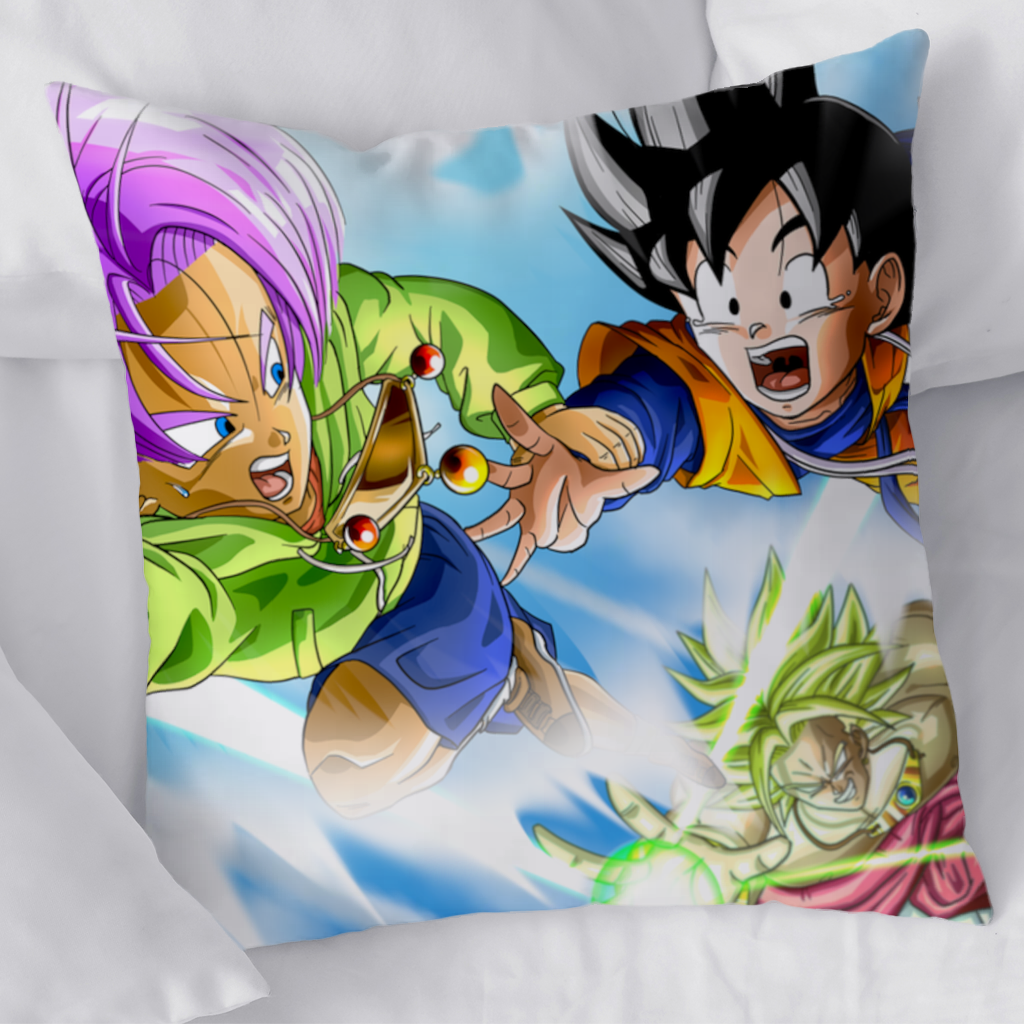 Energy Blast Anime Sky Battle Decorative pillow cover