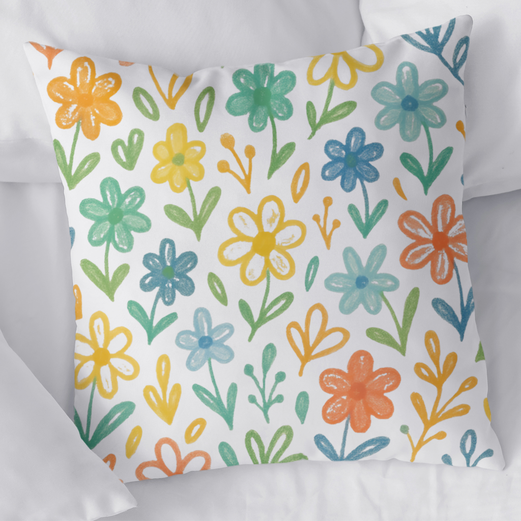 Colorful Boho Wildflowers 
