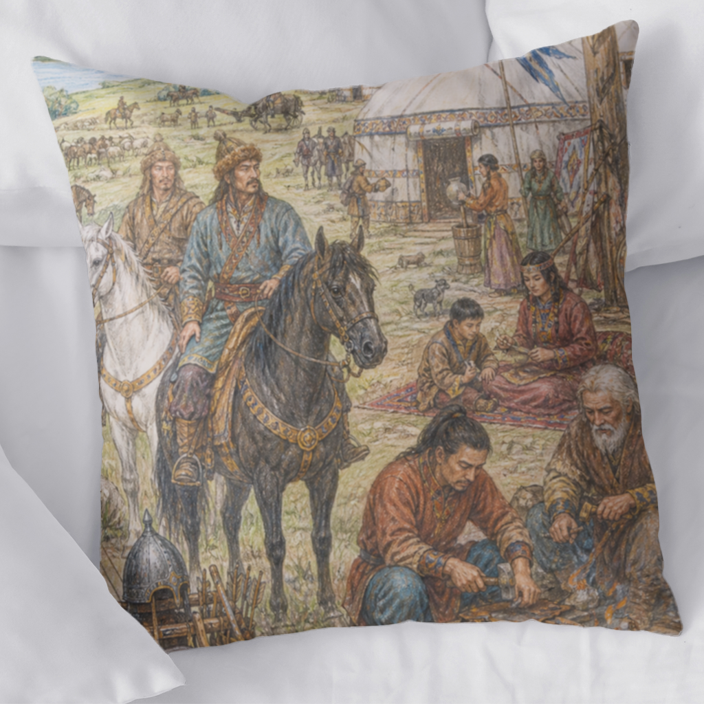 Blacksmiths of the Steppe Ancient Nomadic Camp Art 