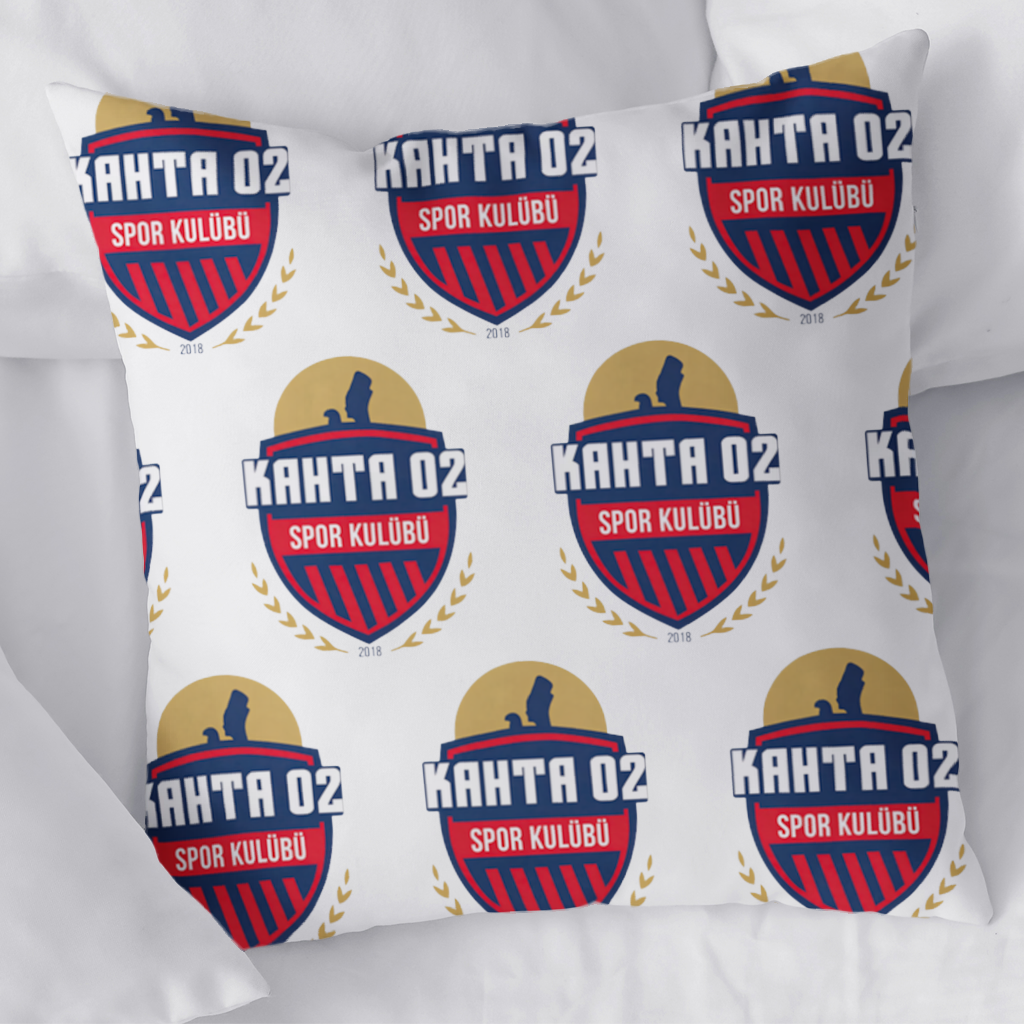 Kahta 02 Spor Kulübü Grid Decorative pillow cover