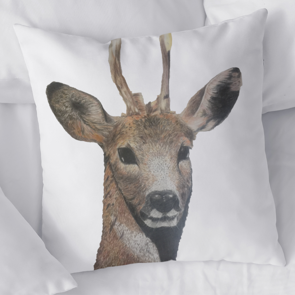 Deer colored pencil sketch 