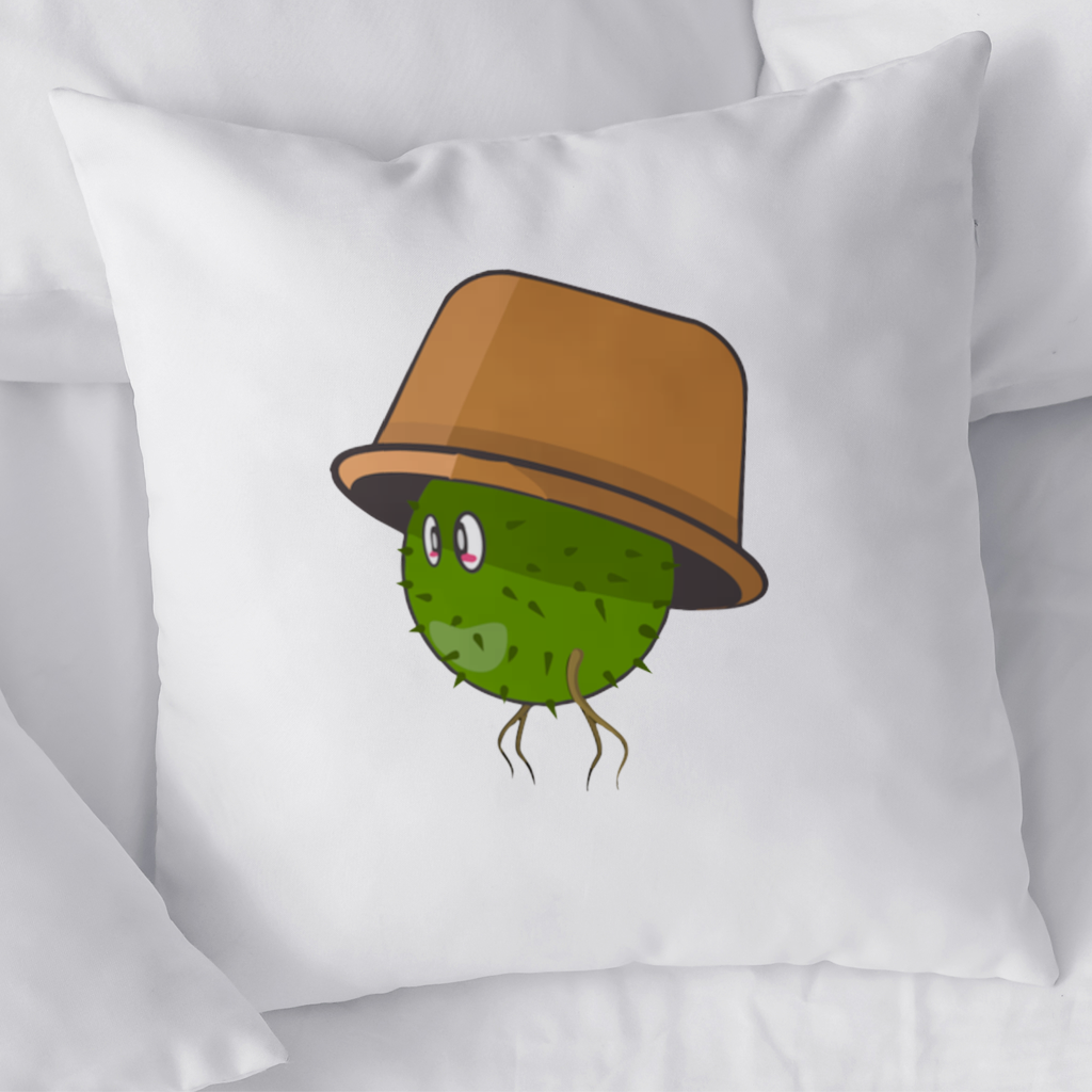 fakemon cactuse character-plant monster cactuse Decorative pillow cover