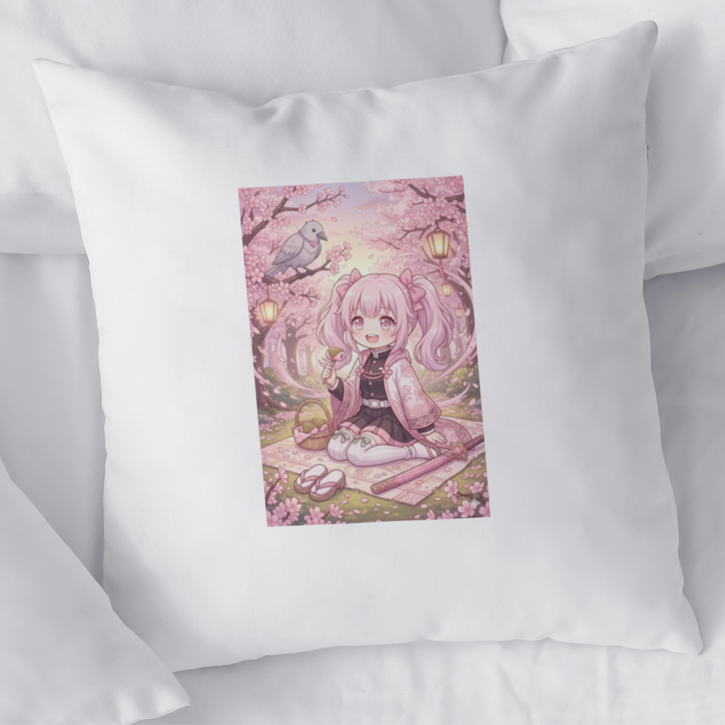 Hanami hokiralı halı Decorative pillow cover