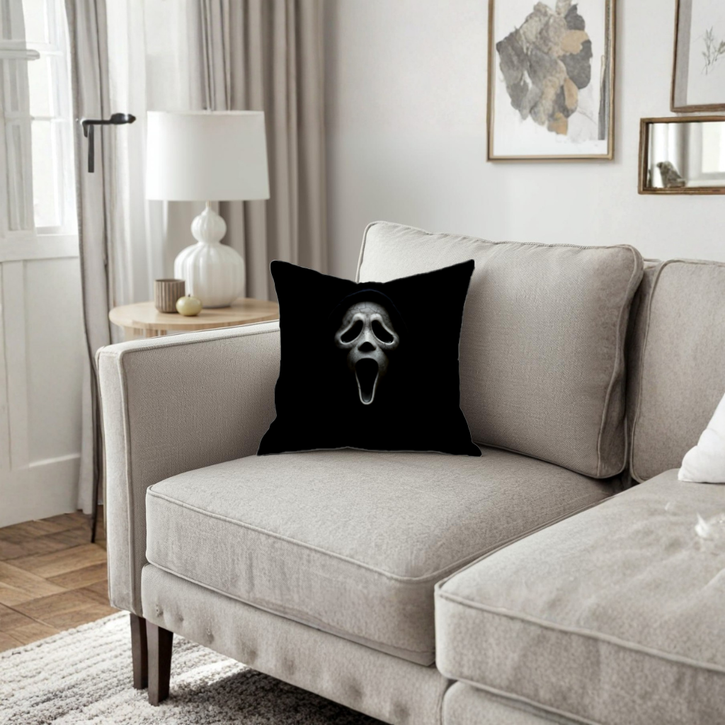 Ghostface The Scream from the Shadows Decorative pillow cover