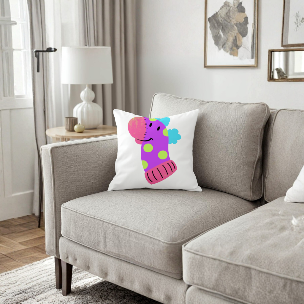 Cute Colorful Dinosaur Illustration 