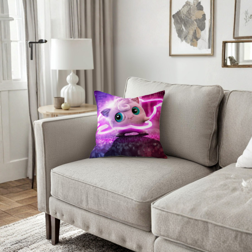 Cyberpunk Pink Fluffy Creature 