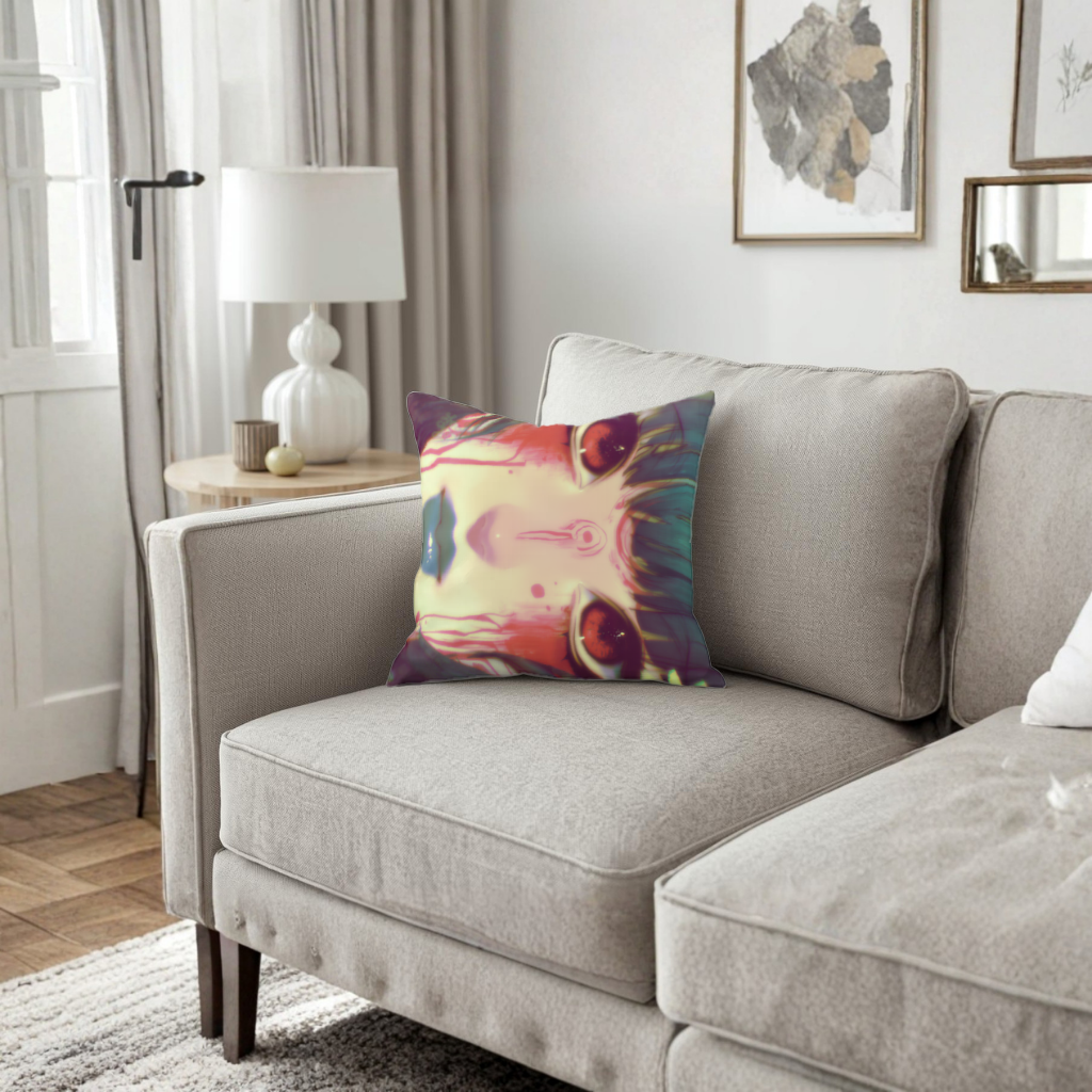 secret green Decorative pillow cover