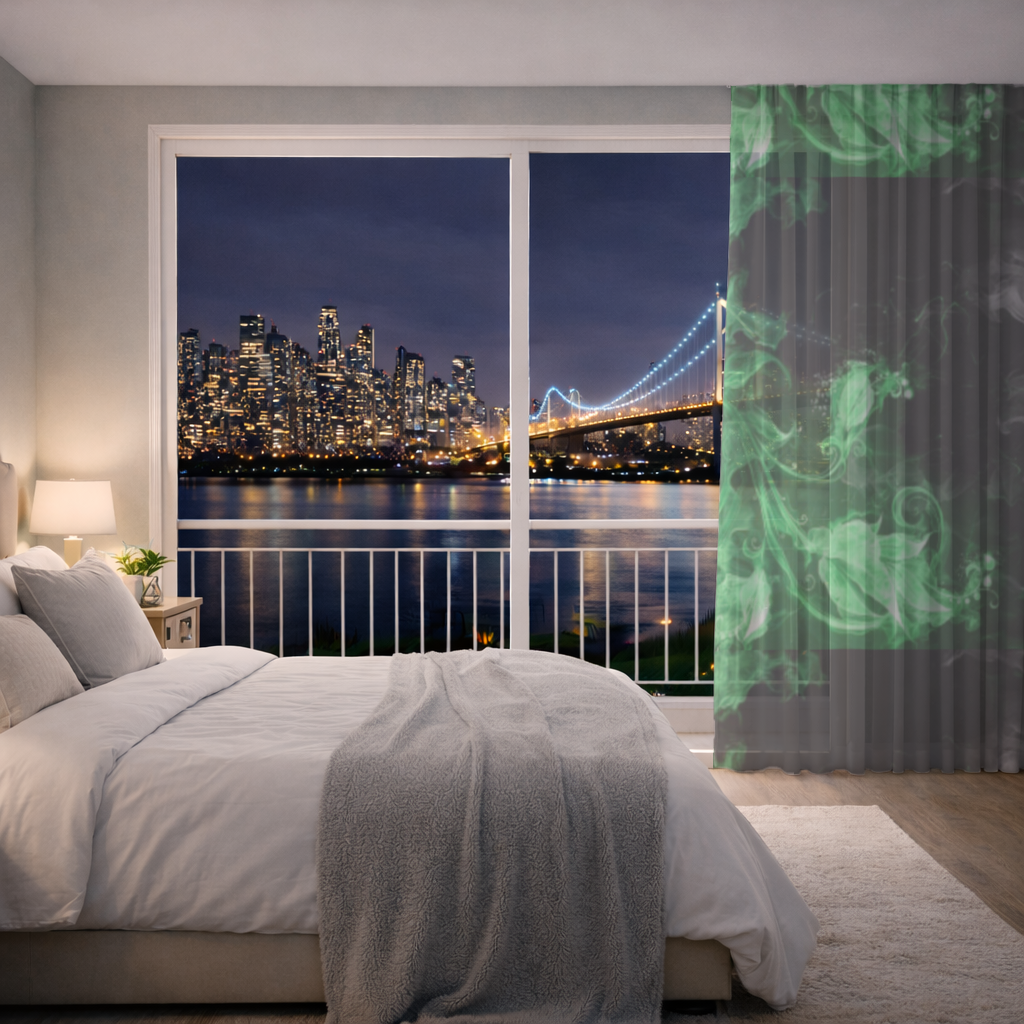 Green and black smokes 