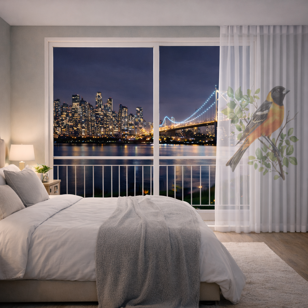 Baltimore Oriole on Branch 