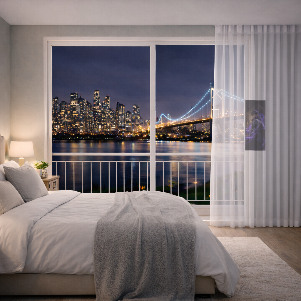 Valorant Iso Mouse pad Sheer Curtain